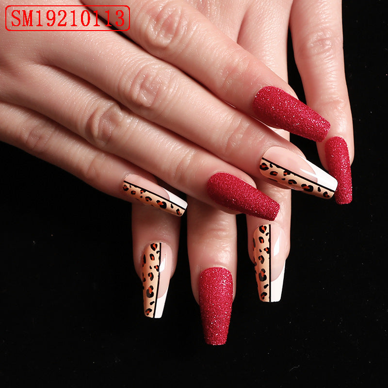 Red Leopard Print