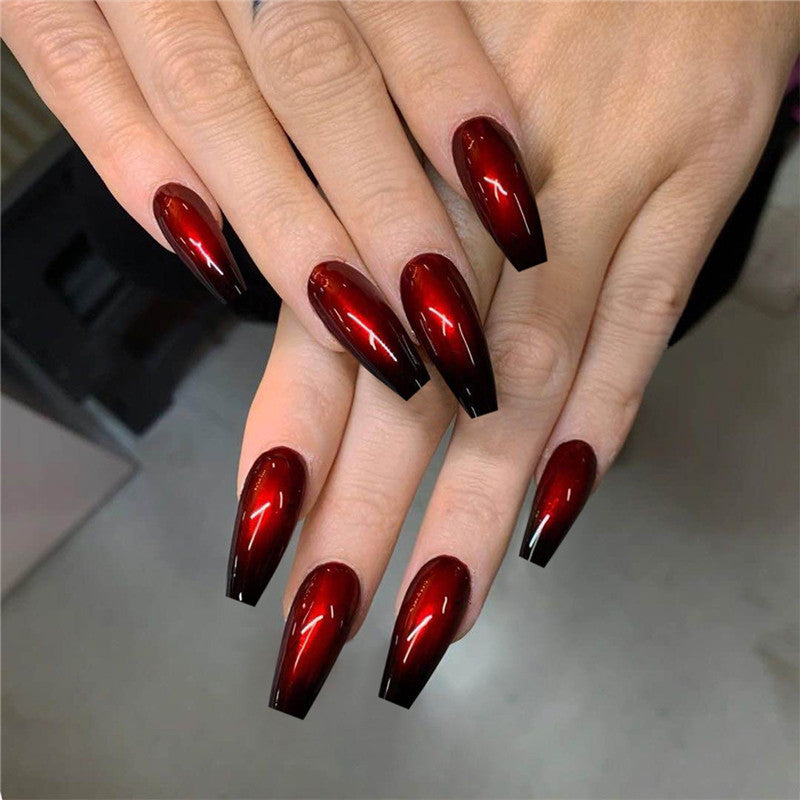 Red And Black Nails