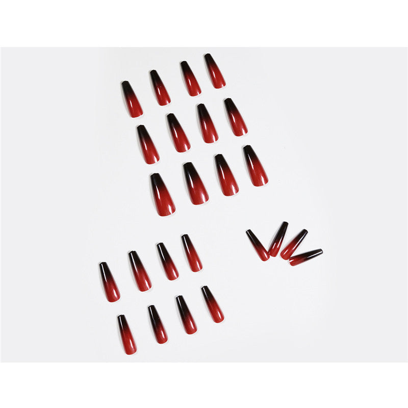 Red And Black Nails
