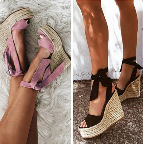 Fashion Wedge Platform Straps