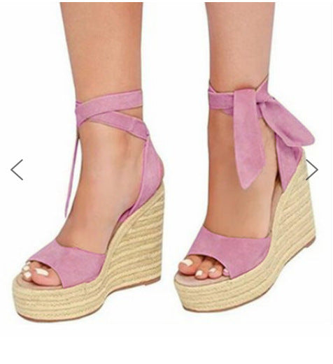 Fashion Wedge Platform Straps