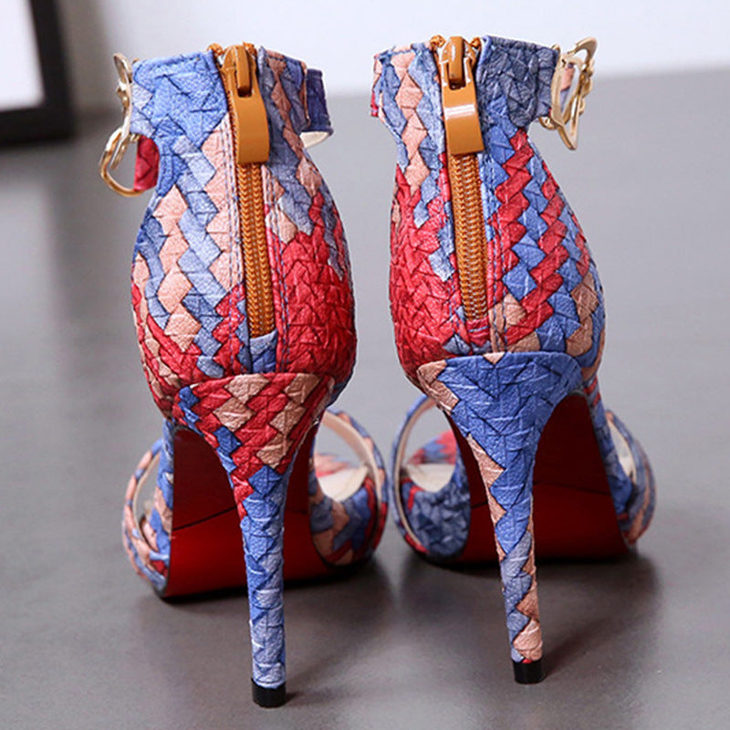 Toe Color Matching Stiletto