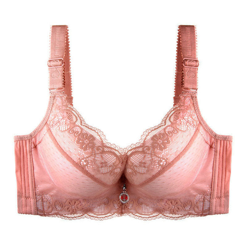Lace Gather Bra