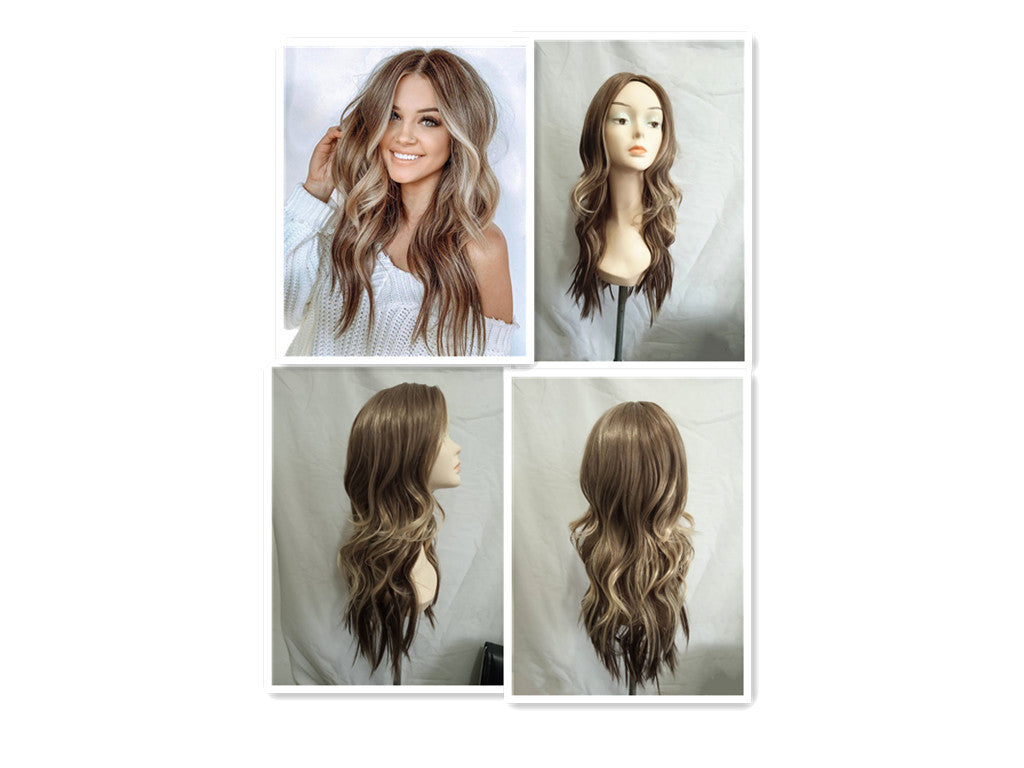 Golden Coffee Colored Wig