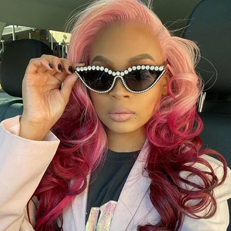 Long Curly Colored Wig