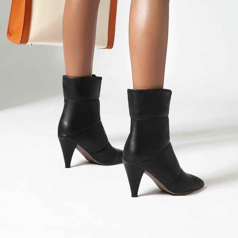 Pointed toe boots