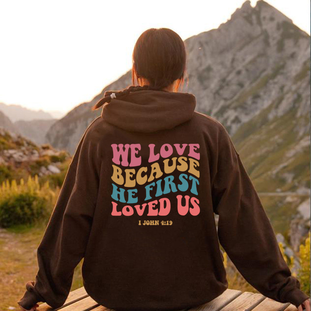 Solid Color Pullover Sweatshirt