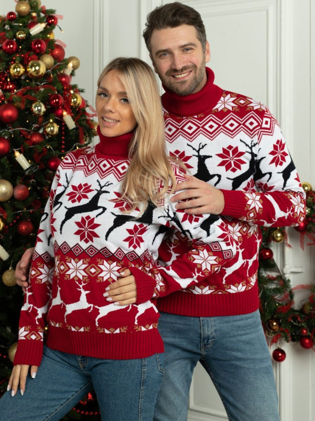 Christmas Turtleneck Sweater