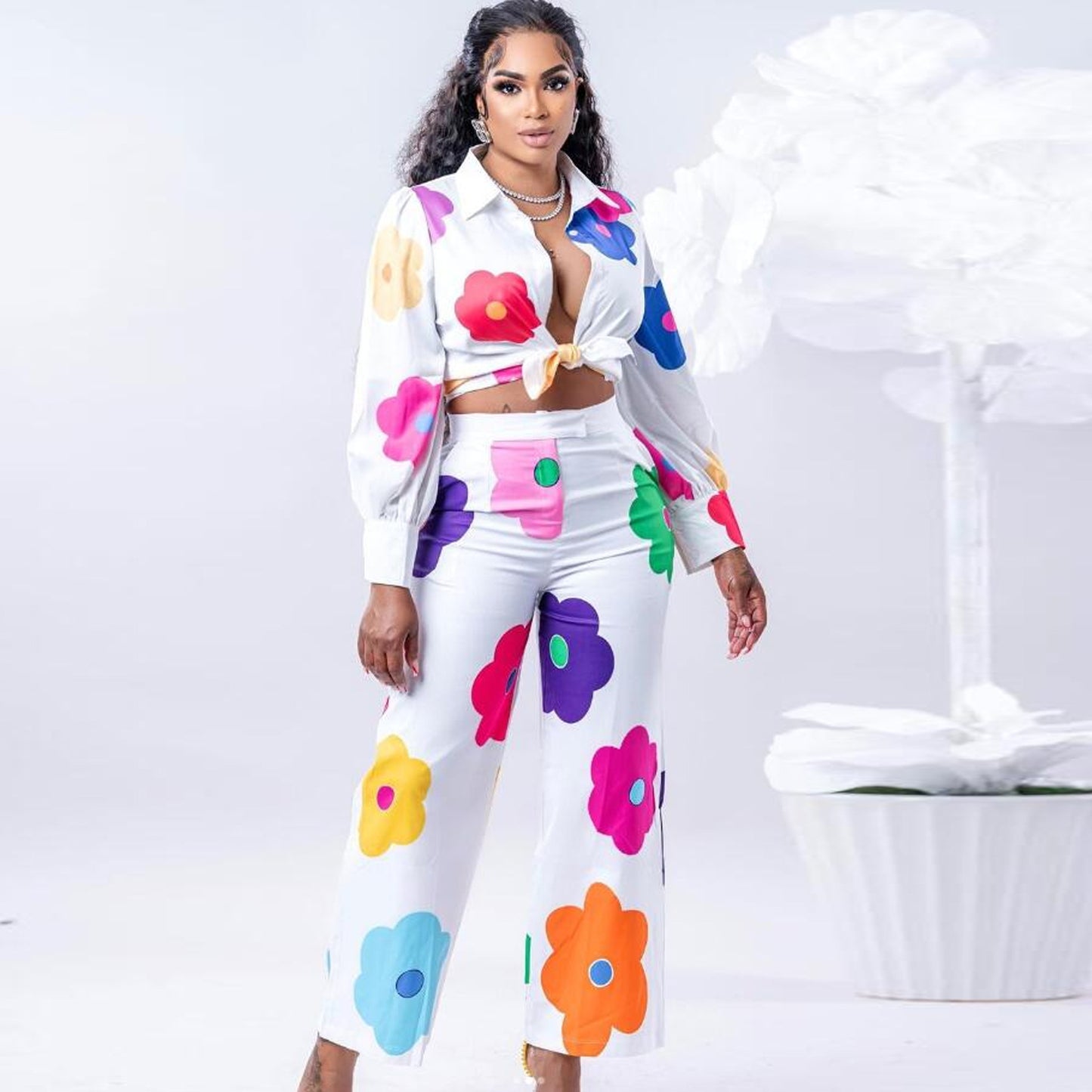 Colorful Two-piece Set