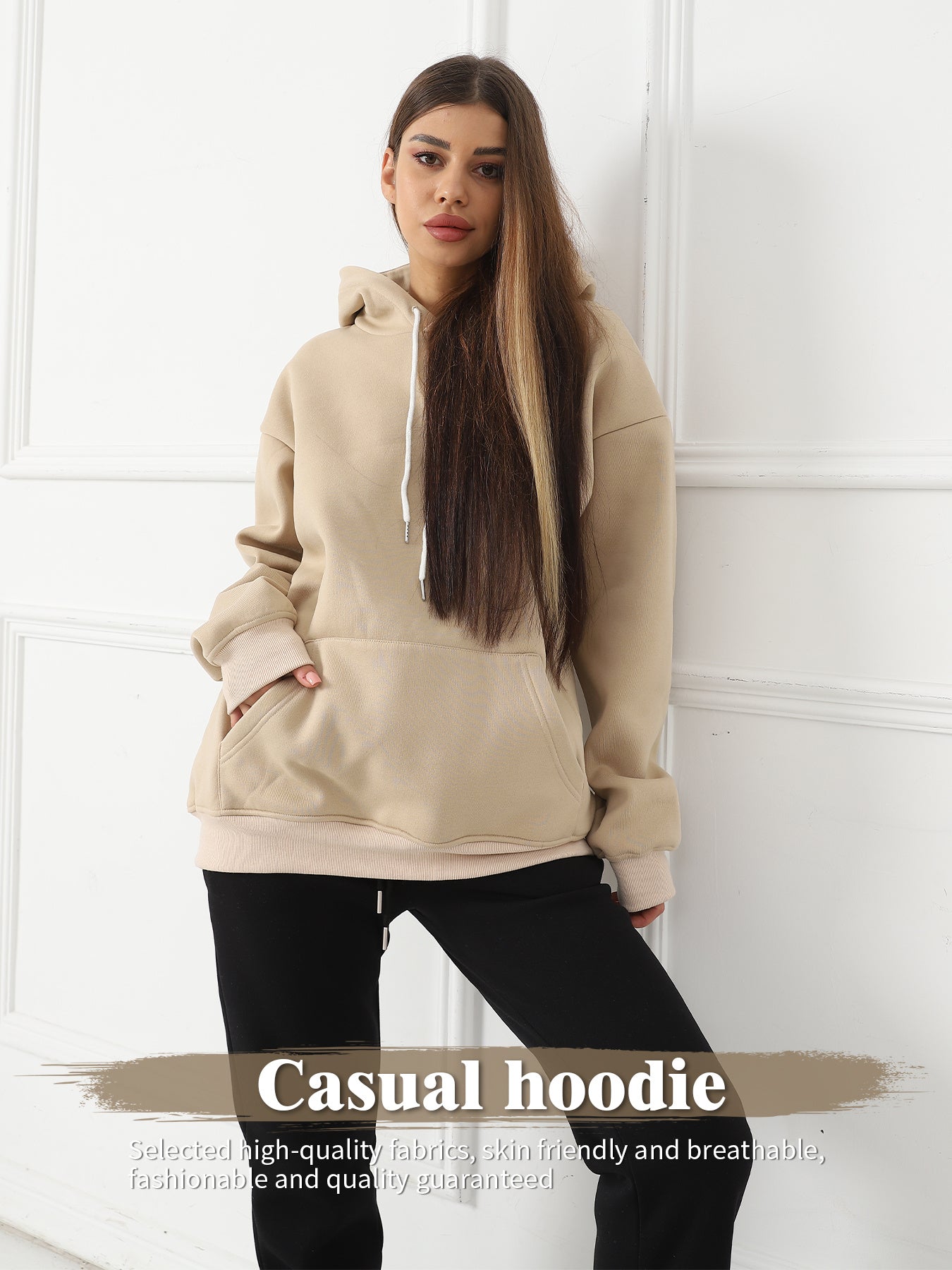 Fashionable Casual Long Sleeved Sweatshirt