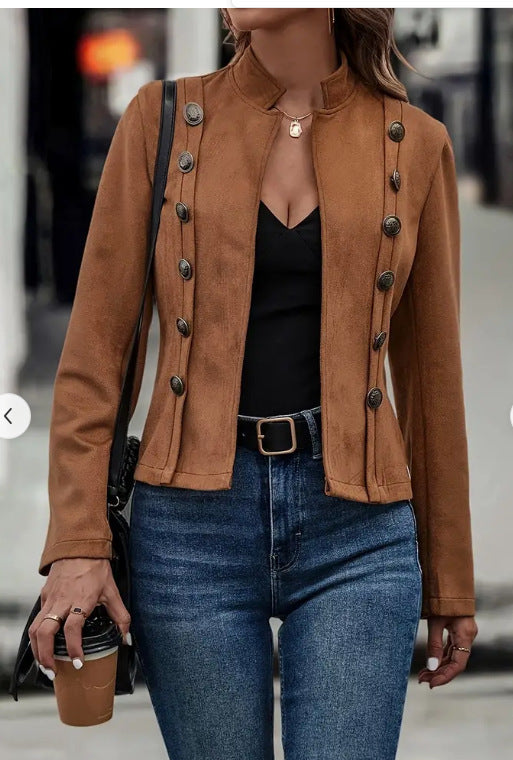 Suede Outwear