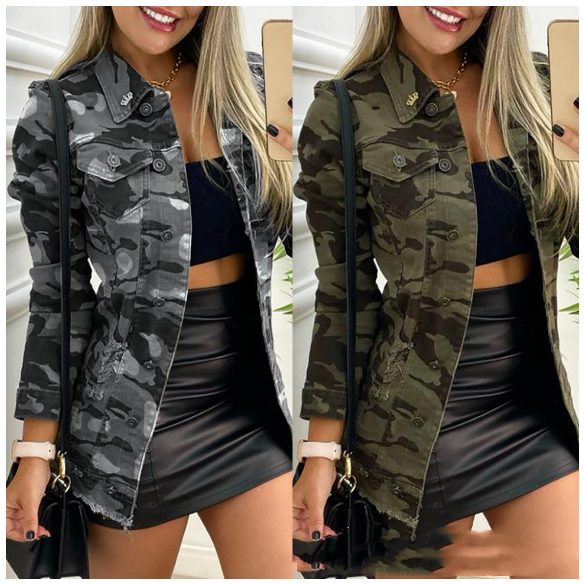 Camo vibes Jacket