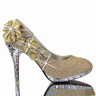 Wedding shoes high heels