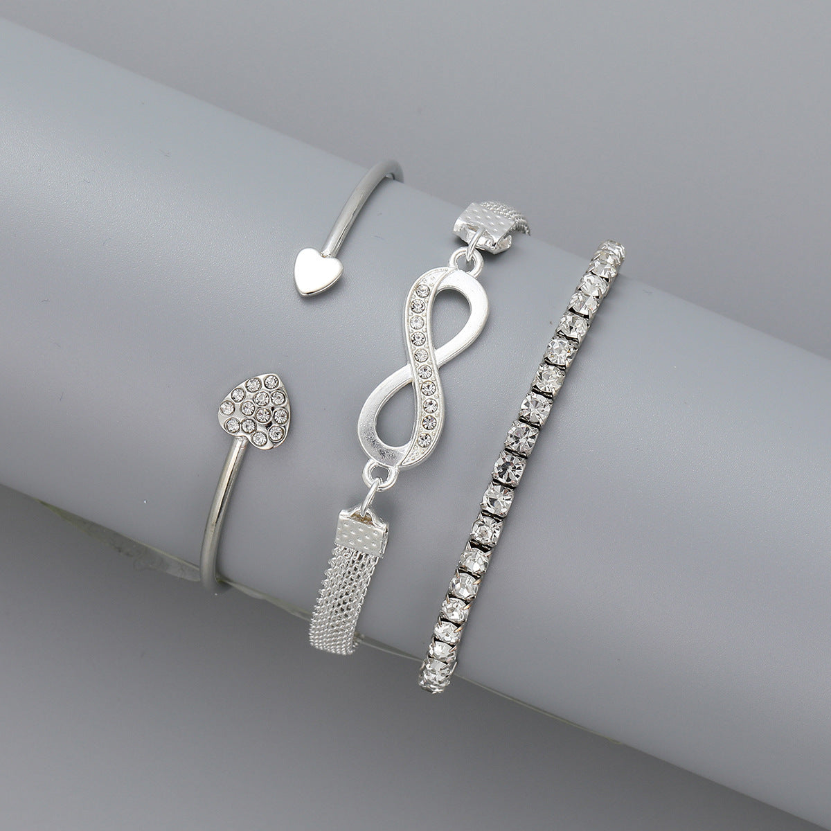 Heart Bracelet Three-piece