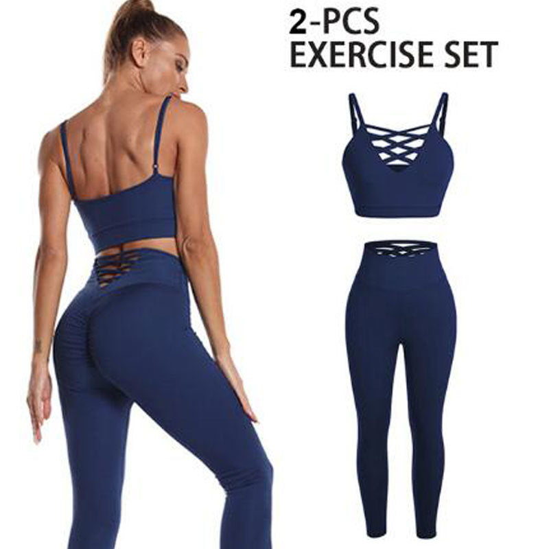 Adjustable Bra Exercise Suit
