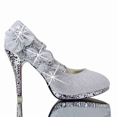 Wedding shoes high heels