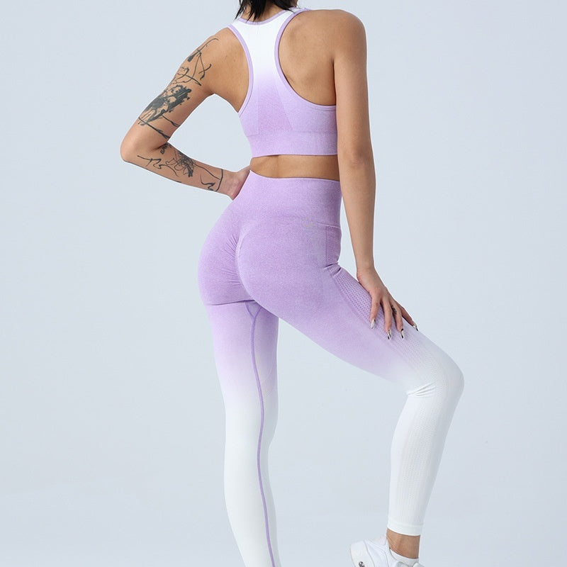 Yoga Pants Bra Set