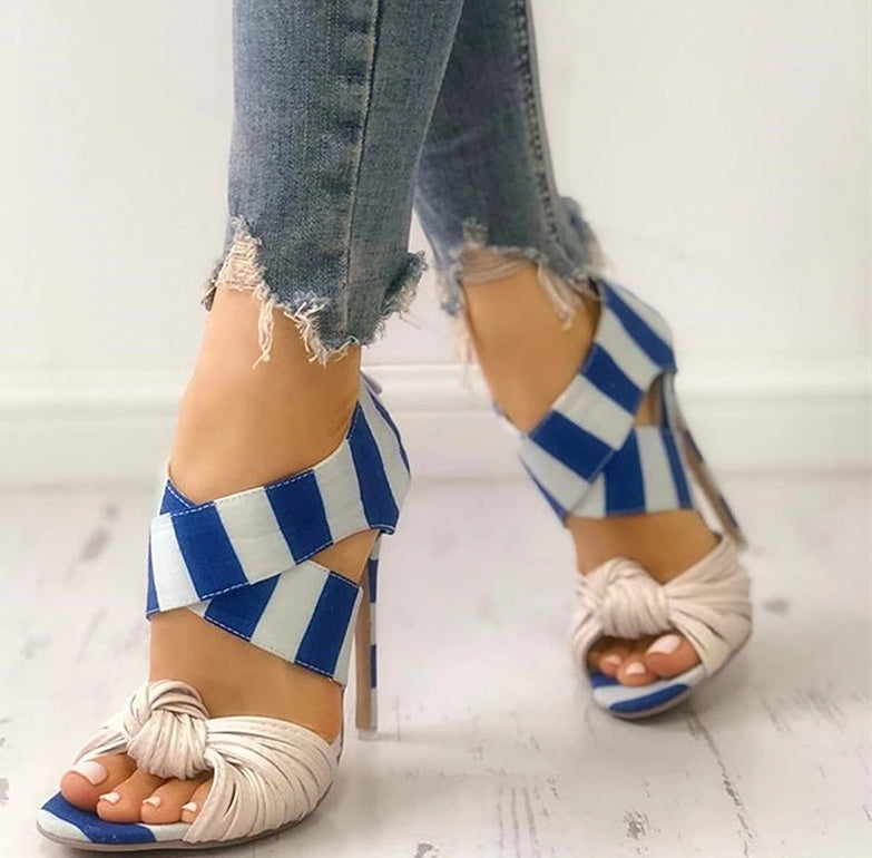 Striped Style Stiletto