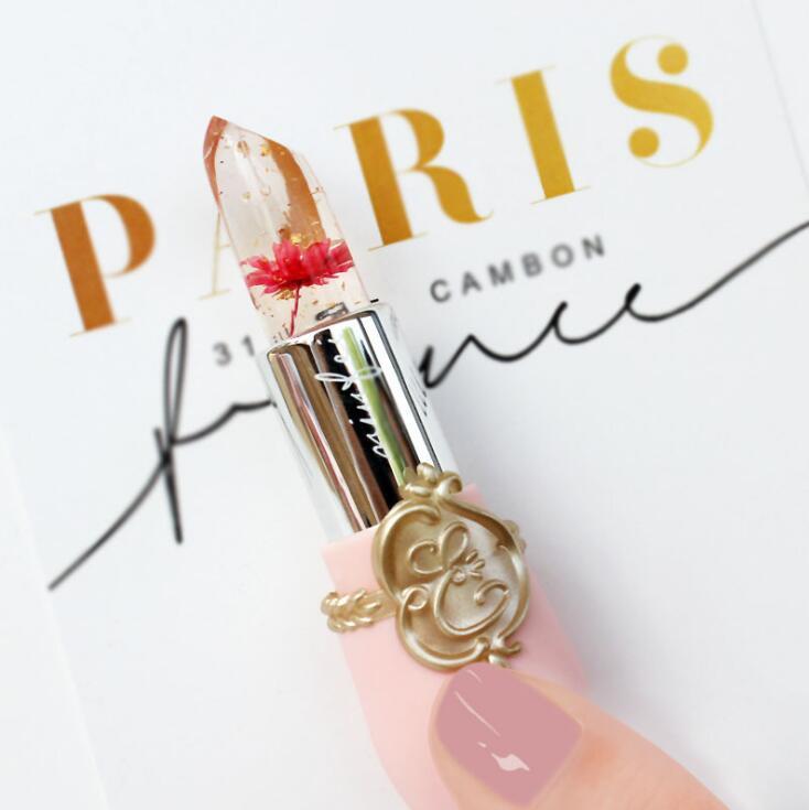 Flower Crystal Jelly Magic Lipgloss