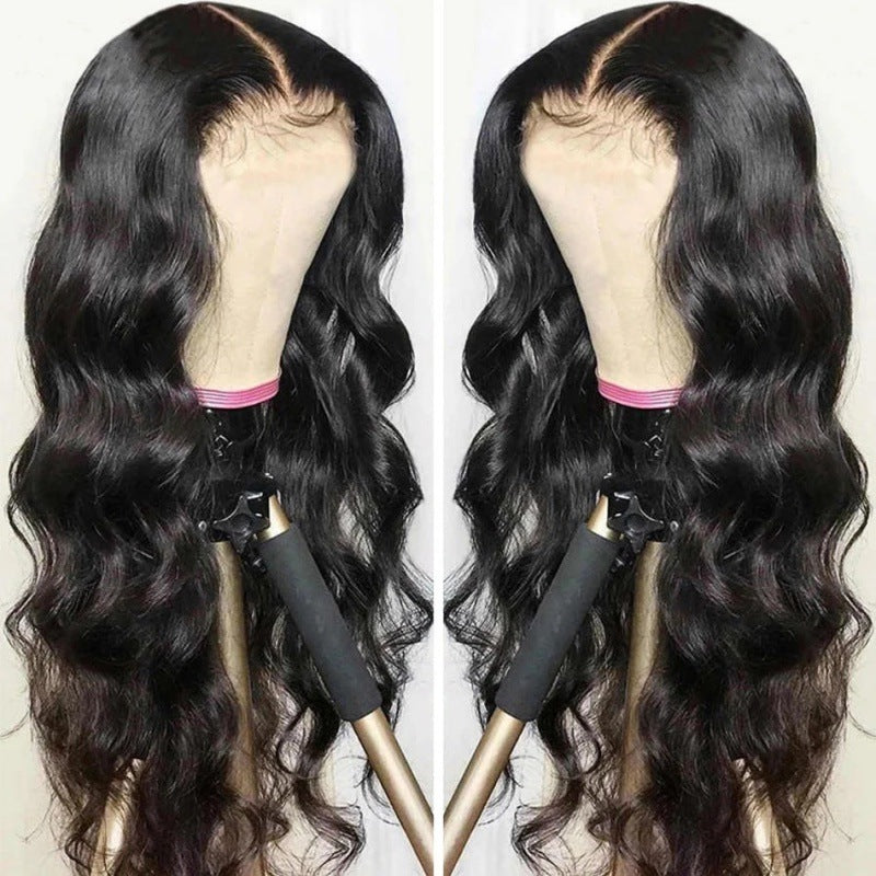 Mid-Part Big Wavy Wig