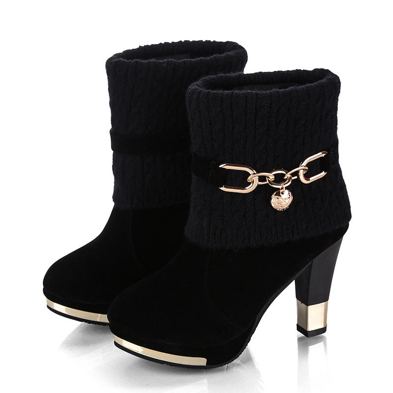 Frosted boots