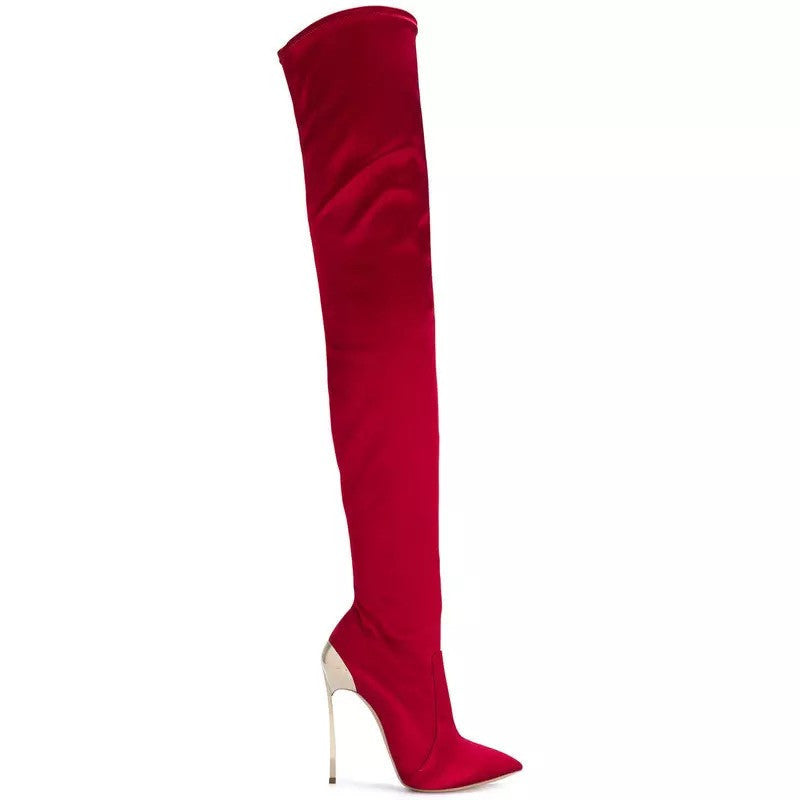Elastic Cloth Boots