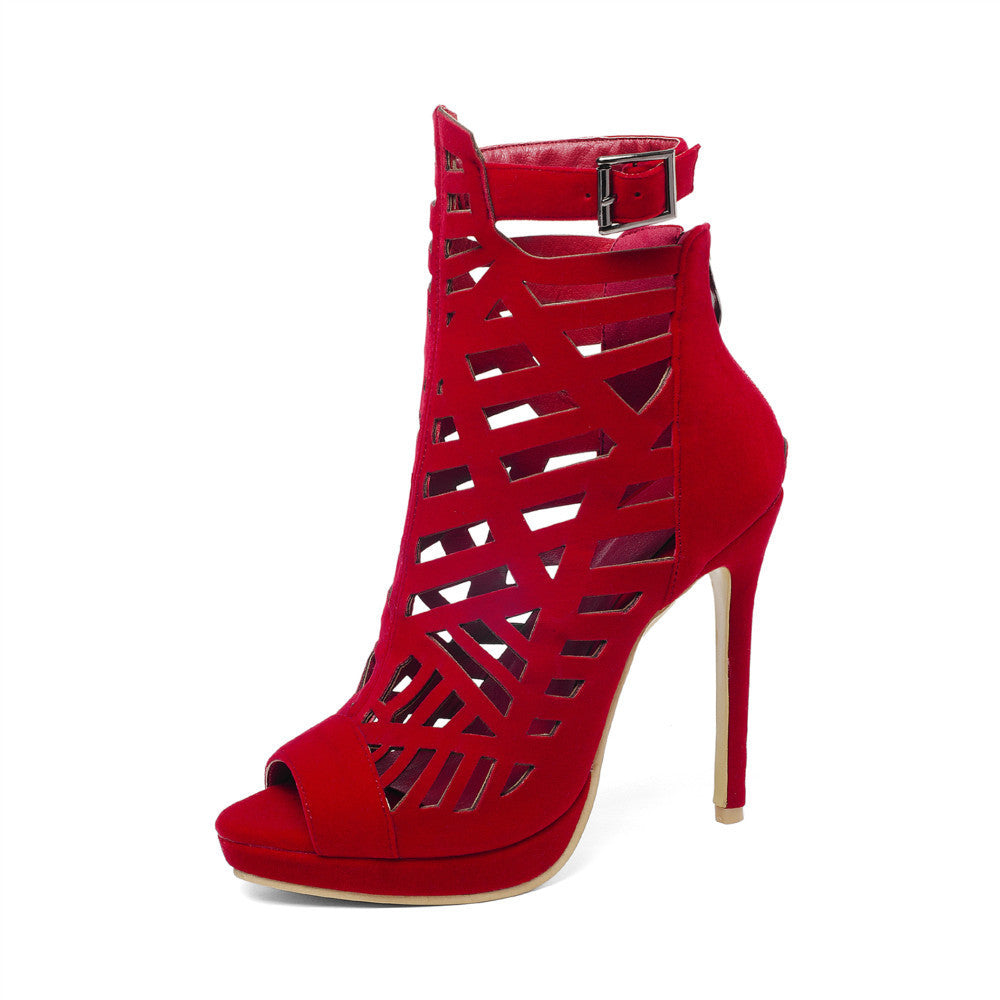 Suede Pumps