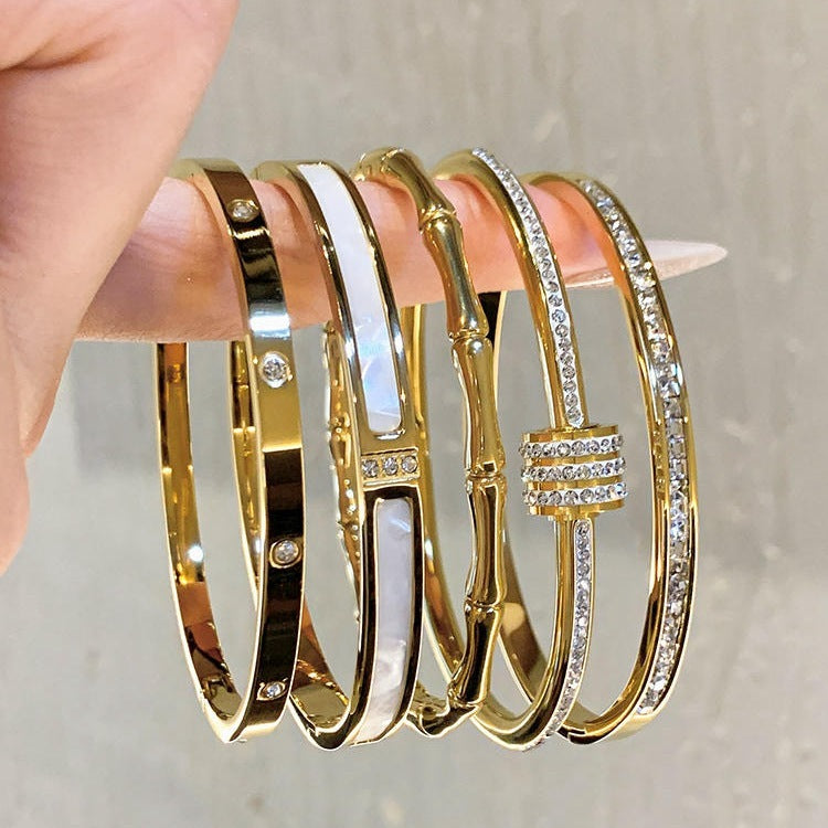 Diamond Round Bracelets