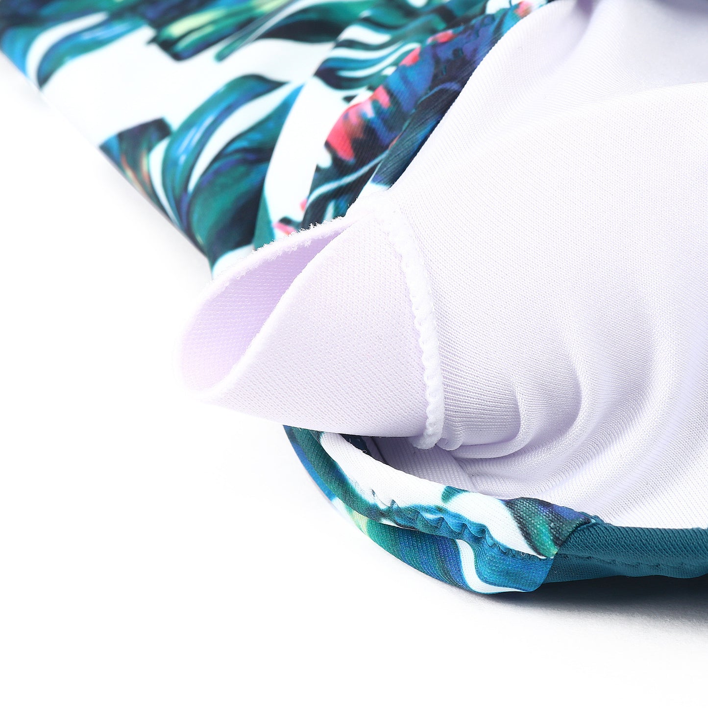 One-piece Halter Push-up Swimsuit