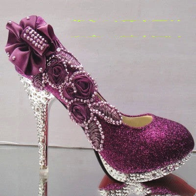 Wedding shoes high heels