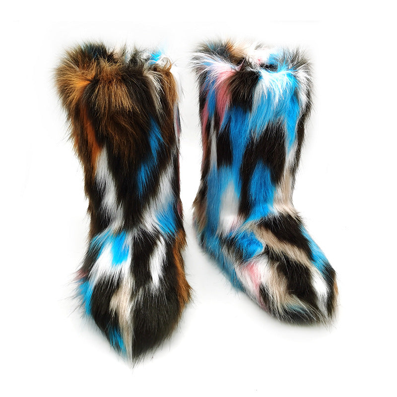 Plush Snow Boots