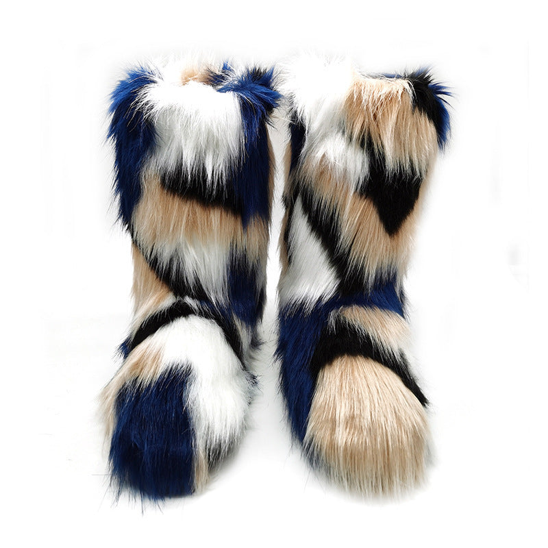 Plush Snow Boots