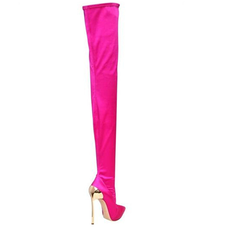 Elastic Cloth Boots