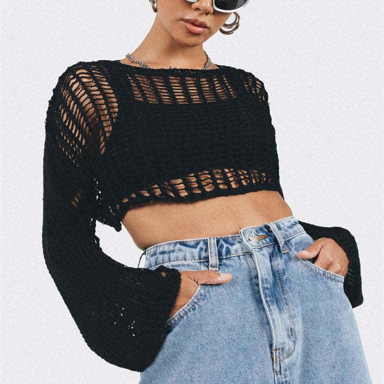 Hollowed-out Shirt