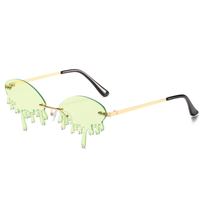 Sunglasses Personality Tear-shaped Visor
