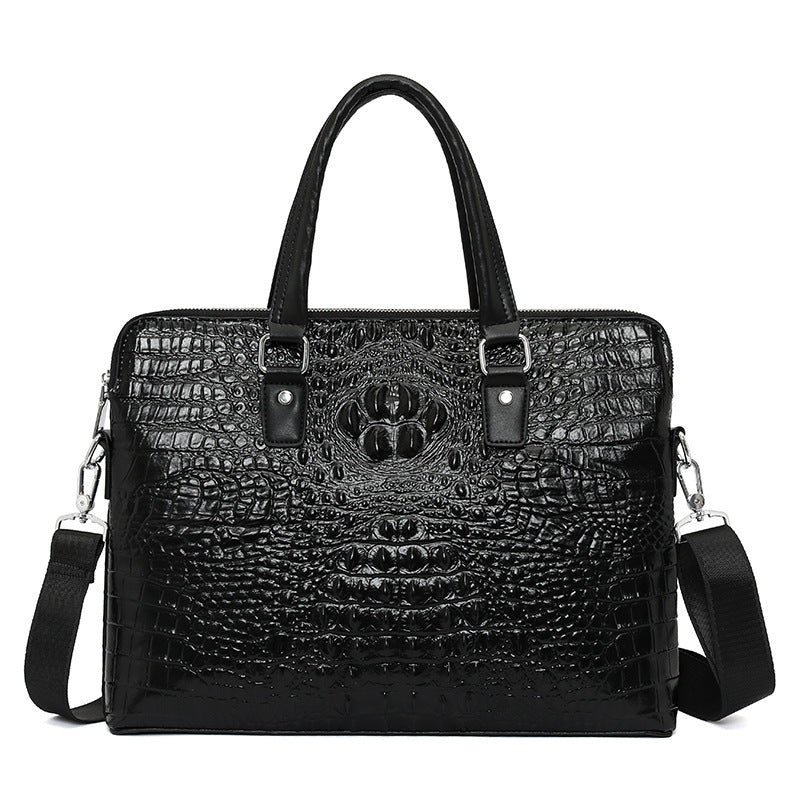 Crocodile Pattern Briefcase