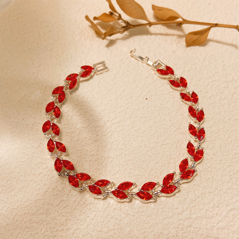 Simple Willow Leaf Bracelet