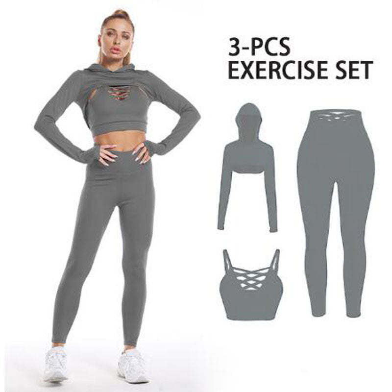 Adjustable Bra Exercise Suit