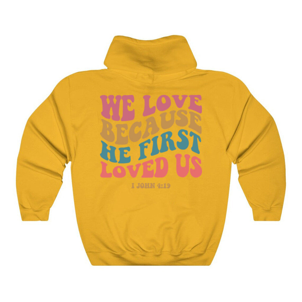 Solid Color Pullover Sweatshirt