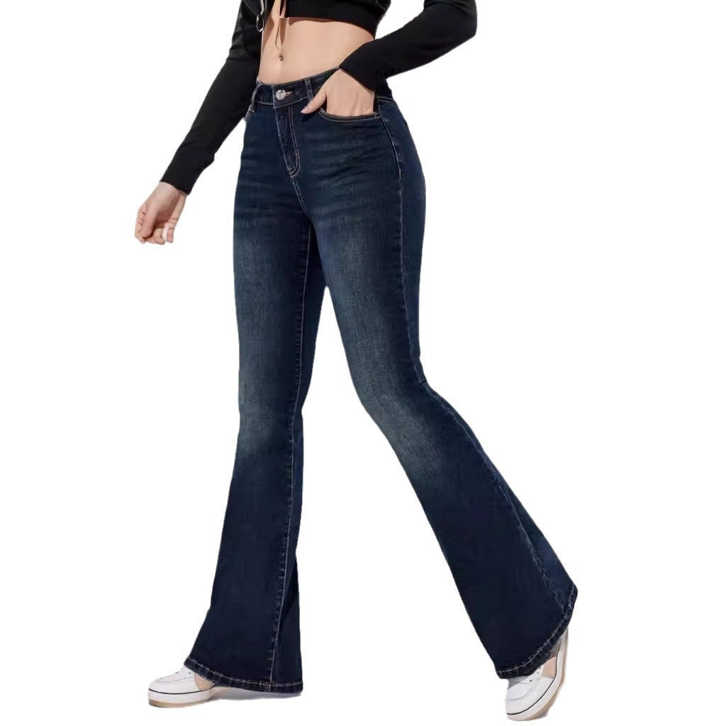 High Elastic Slim Jeans