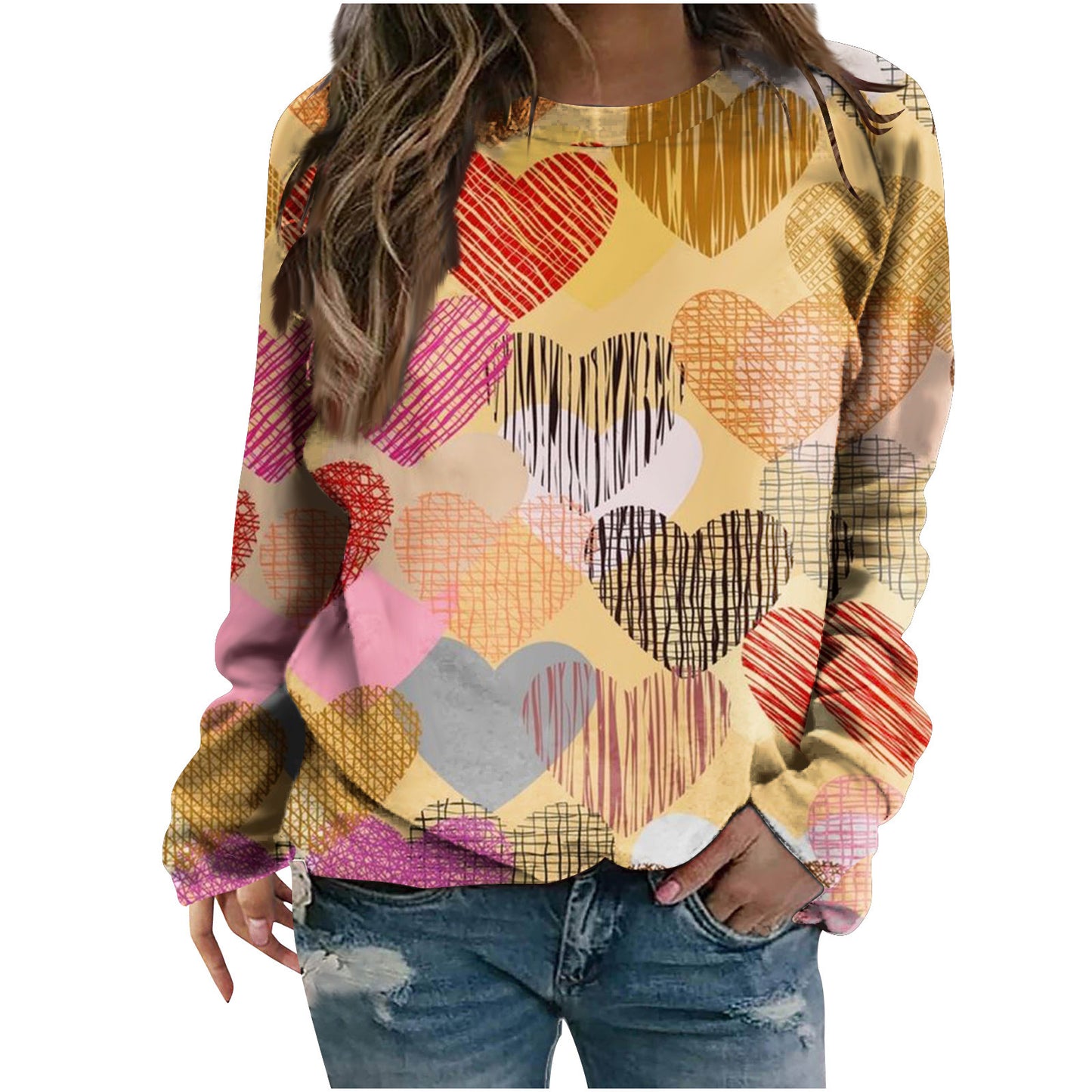 Fashion Round Neck Sweater