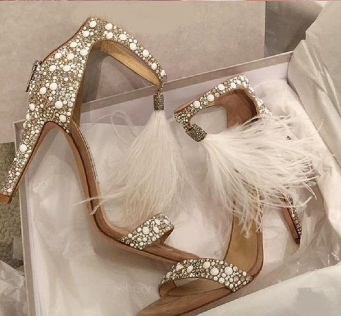 Feather Sandals