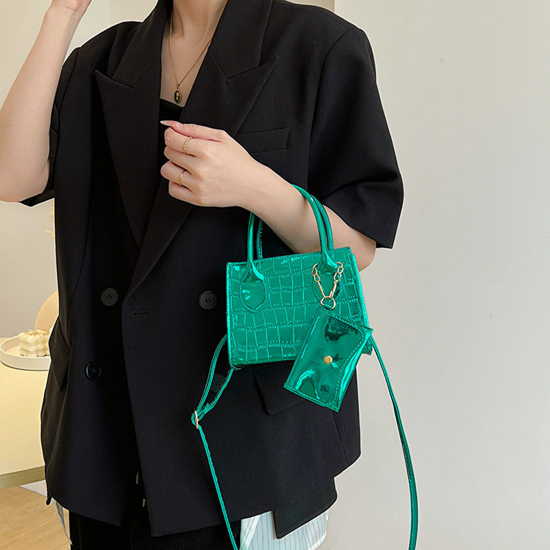 Color Stone Western Style Bag