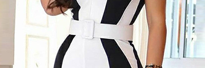 Black And White Jumpsuit