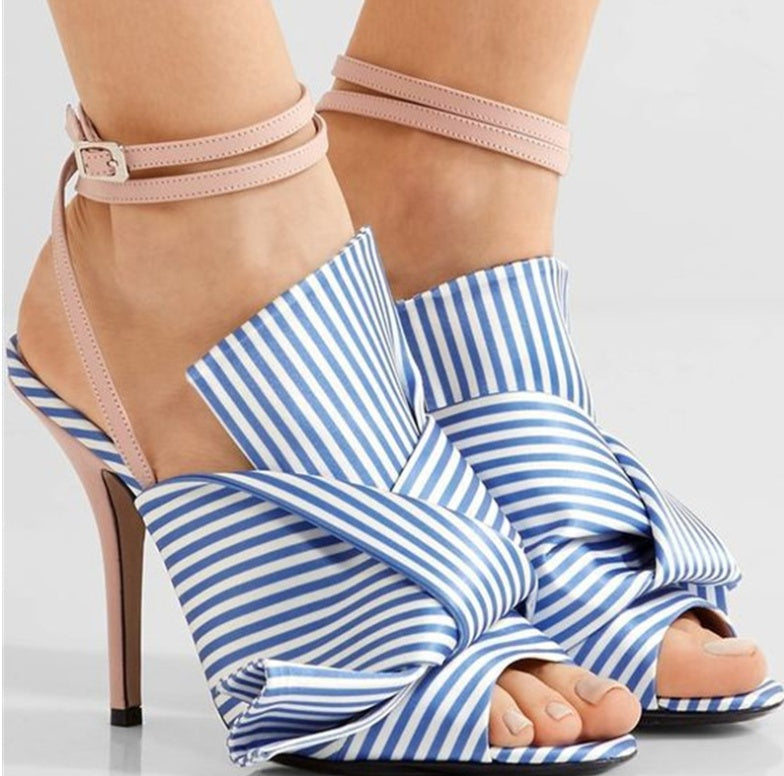 Big bow heels