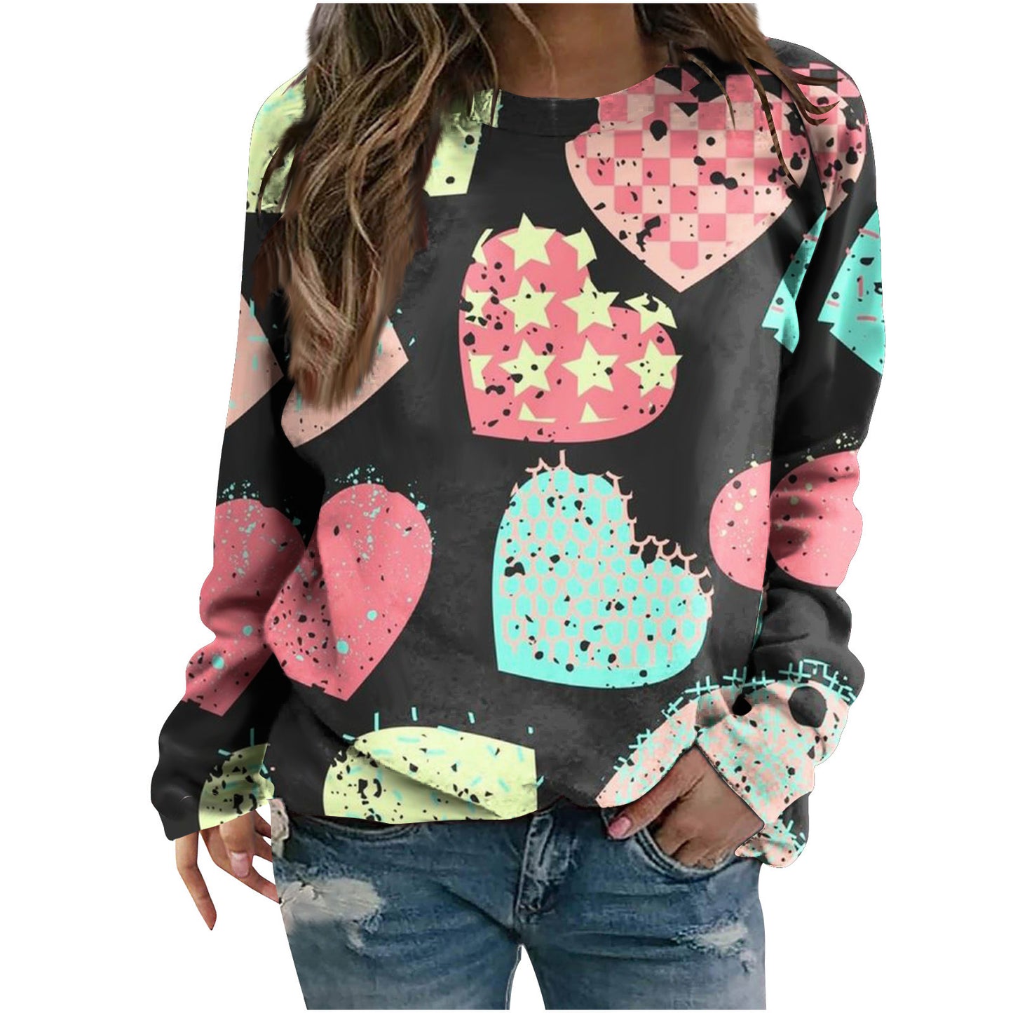 Fashion Round Neck Sweater