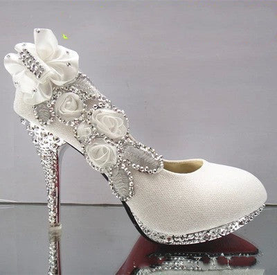 Wedding shoes high heels