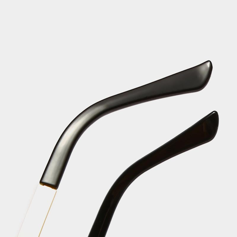 Simple Temperament Sunglasses Plastic Frame