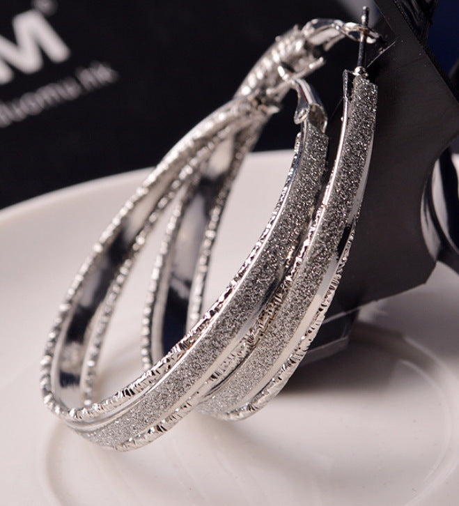 Frosted Earrings