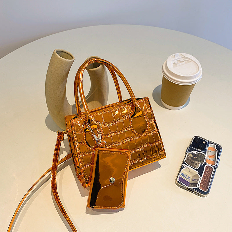 Color Stone Western Style Bag